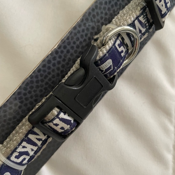 Seattle Seahawks Pet Collar Medium Dog Cat NFL Football Brand New NWT - Picture 5 of 7